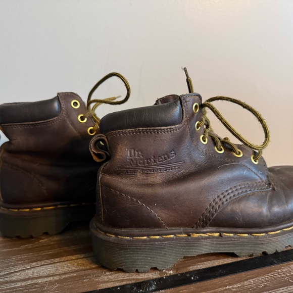 Dr. Martens Dark Brown Lace-Up Boots - Picture 4 of 9